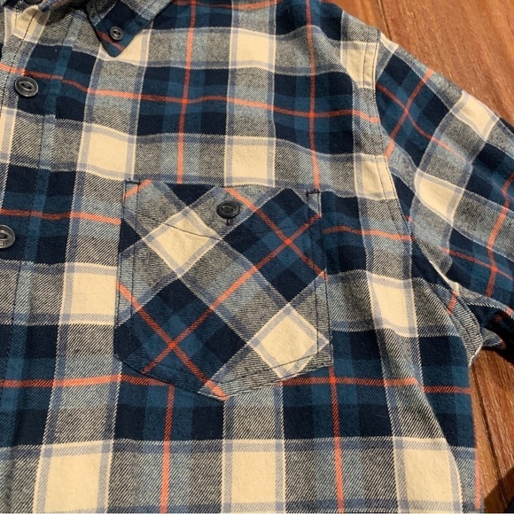 Weatherproof Vintage Men’s Plaid Flannel Button Down Shirt Size Medium - Picture 5 of 9